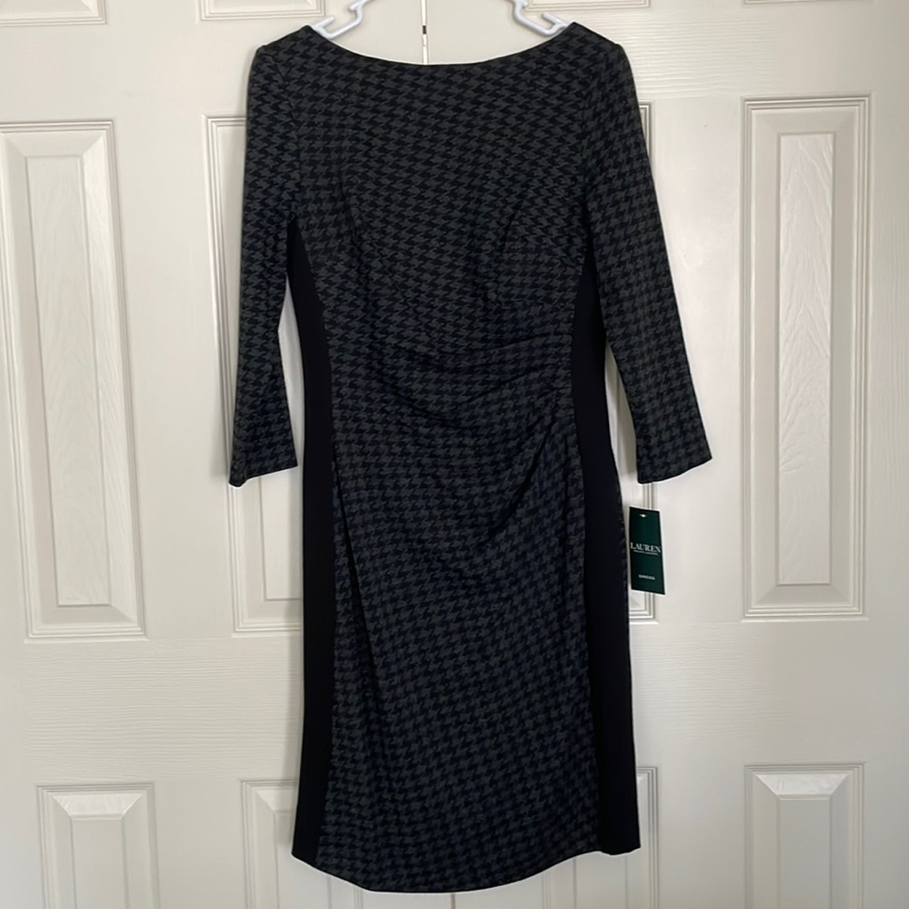Ralph Lauren houndstooth dress NWT